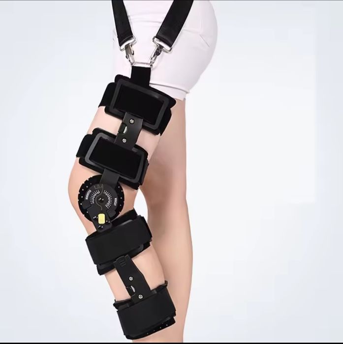 Orteză ortopedica pentru genunchi, cu Reglaj Unghiular si Telescopic,