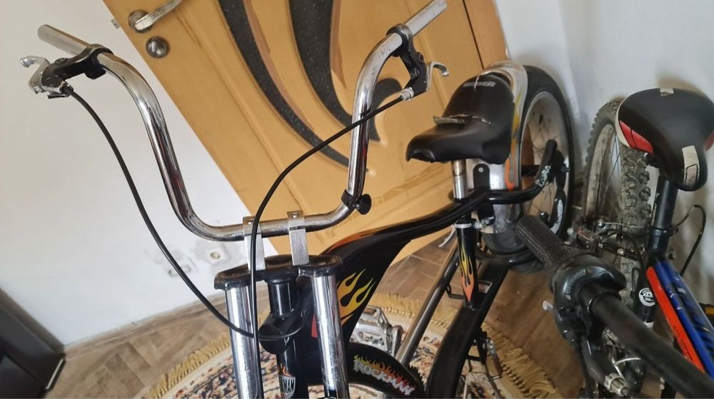 Bicicleta stil motocicleta