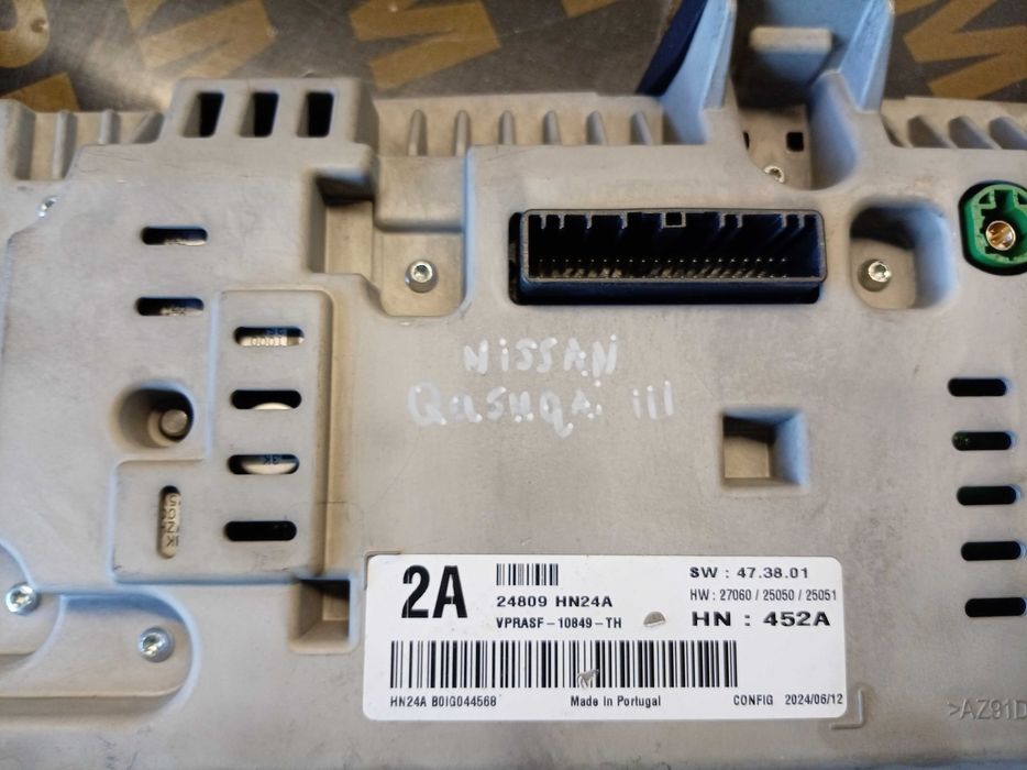 Километраж Nissan Qashqai J12 2024-