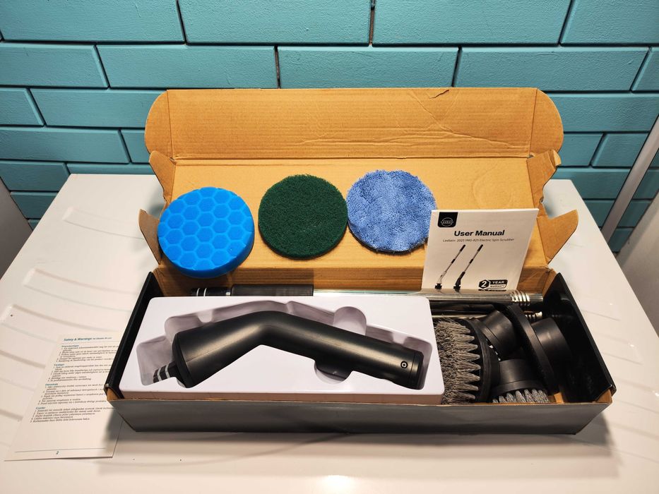 Leebein електрическа почистваща четка 2025 с 7 накрайника