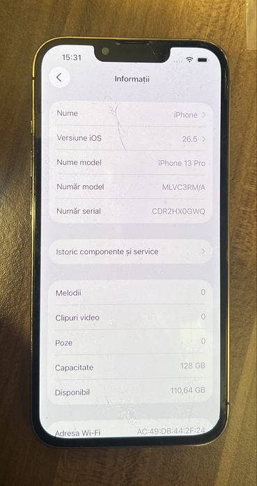 Apple iphone  13 pro gold