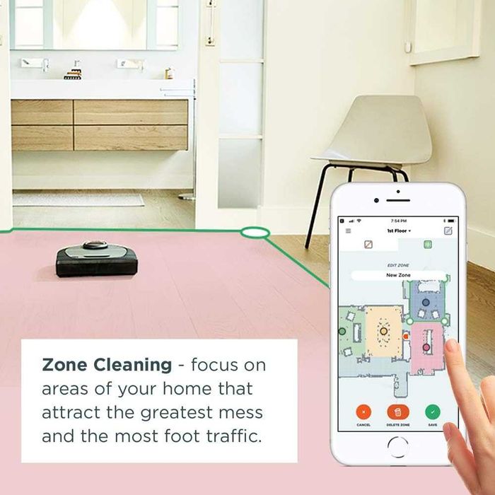 Робот прахосмукачка Neato D7 Connected Ултра HEPA филтър