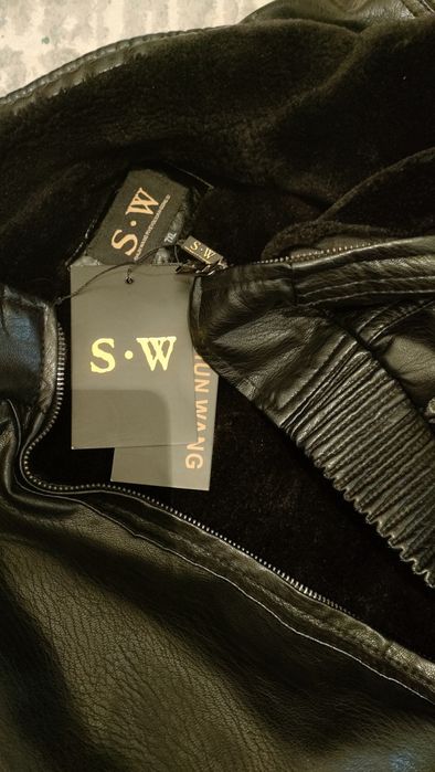 Продам кожаный куртка