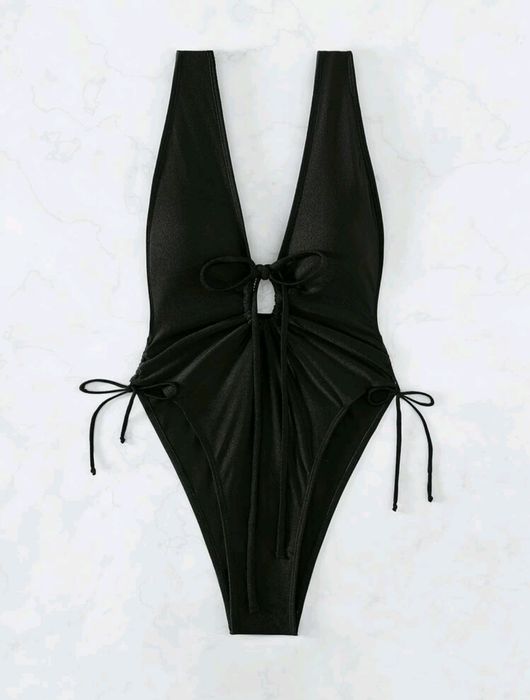 Нов секси Бански костюм, черен S размер