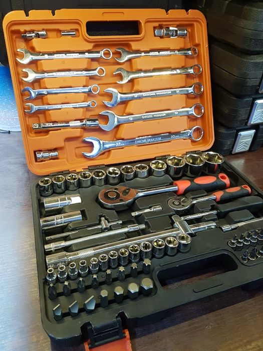 АКЦИЯ! Набор инструментов 82 предмета.Подарок мужчине,другу,брату,мужу