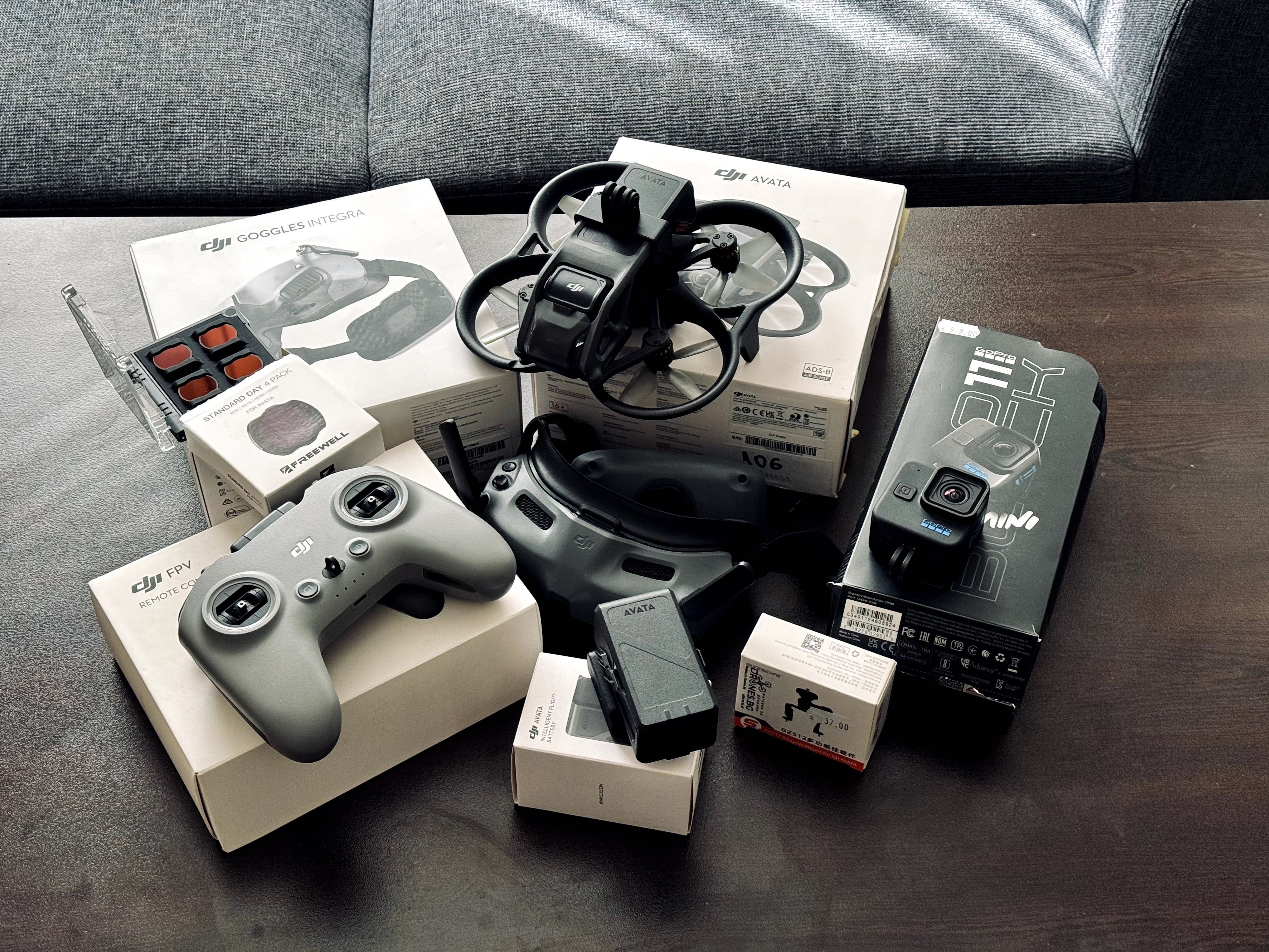 DJI Avata FPV дрон + GoPro 11 Mini гр. София 7-ми 11-ти километър • OLX.bg