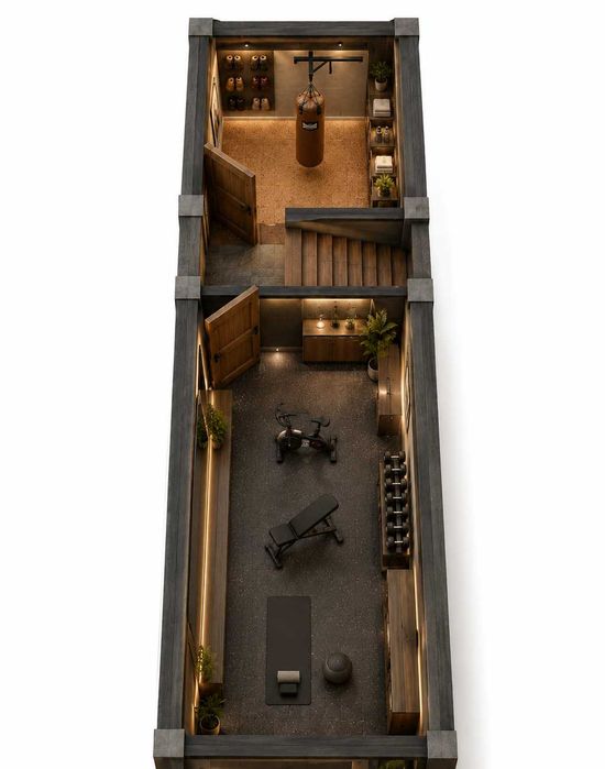 Casă individuală 320 mp, teren 620 mp, mansardă playground cu bibliotecă, demisol fitness – 7–9 km de Cluj