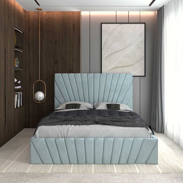 Pat tapițat Okafor, toate dimensiunille disponibile si toate culorile