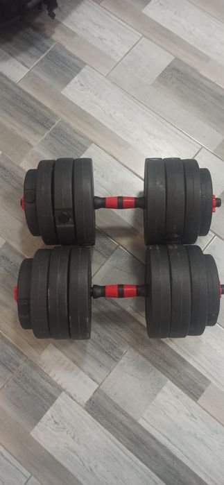 vând  gantere 20 kg bucata!