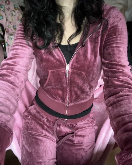 juicy couture сет в червено