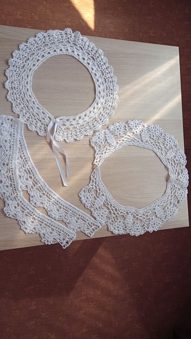 Воротнички ручная работа