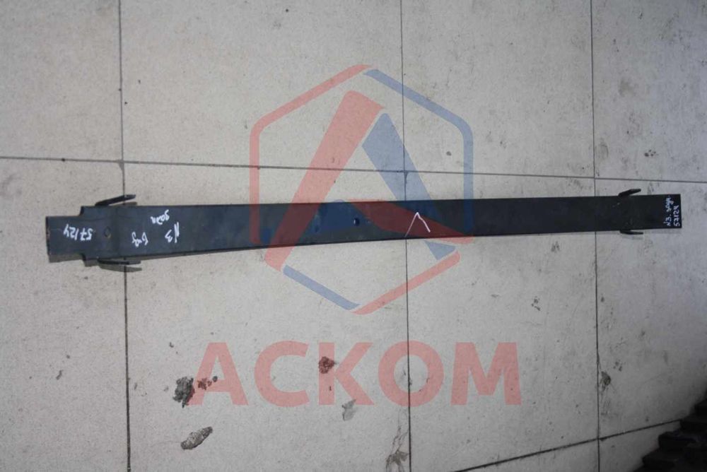 лист рессоры №3 газ-3302 бизнес задней с хомутами (3х лист) (оригинал)