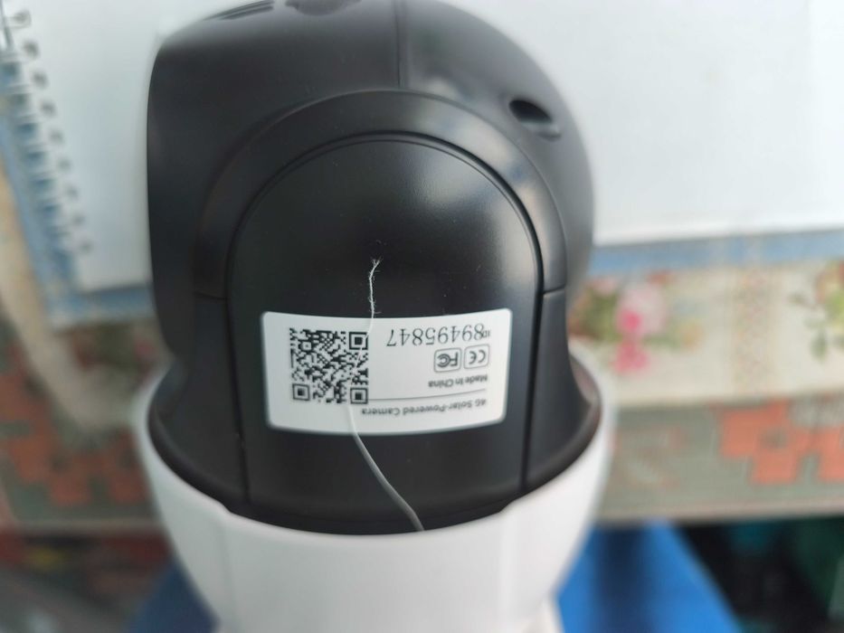 Camera supraveghere IP wifi cu panou solar
