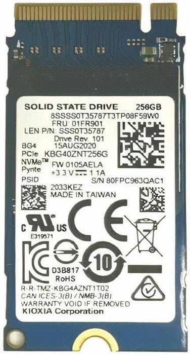Продам SSD 256gb M.2 2242