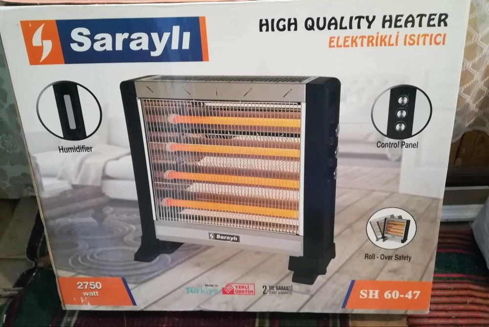 Обогреватель электрический Камин новый не был в употреблении, в упаков