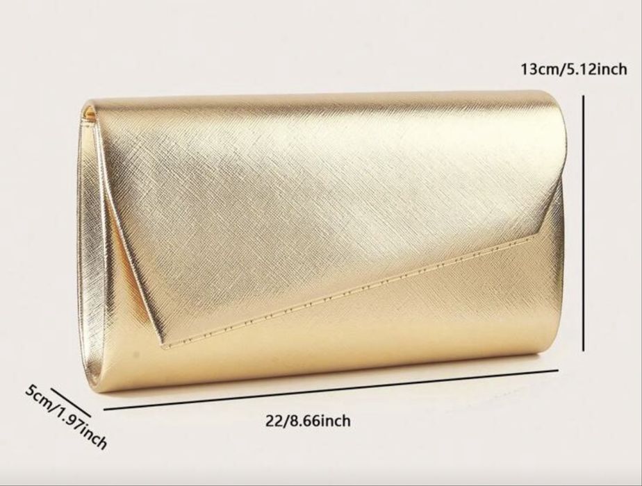Gold Clutch Bag / Златна чанта клъч