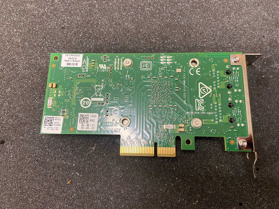 Intel X550-T2 2x 10GbE PCIe LP мрежова карта (Dell 0C4D5P)