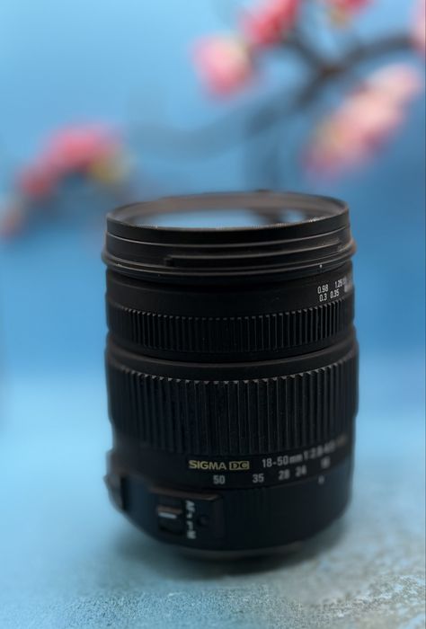 Обектив Sigma 18-50mm F2.8-4.5 DC OS HSM за Canon EF – APS-C, Optical Stabilizer