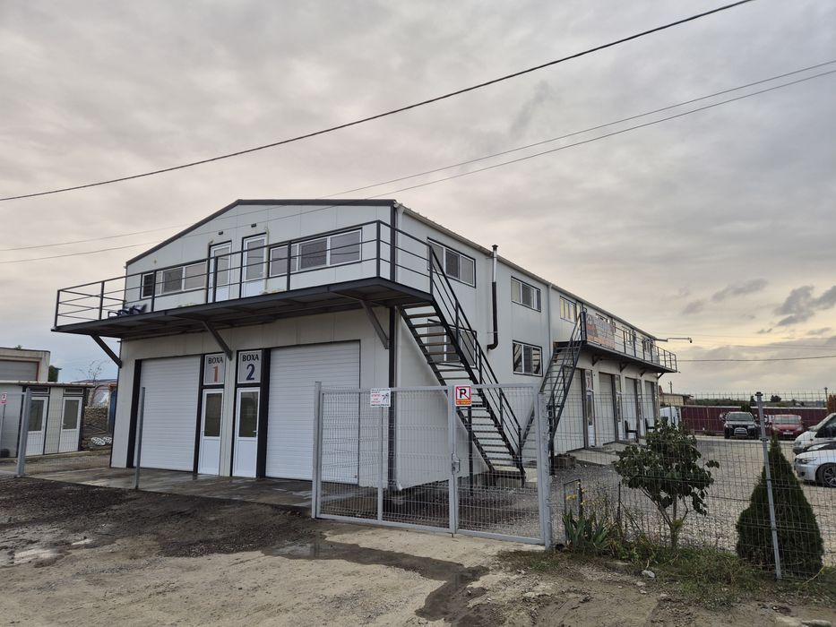 Hale (boxe) și spatii la etaj de inchiriat