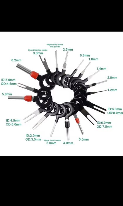 Инструменти за букси. Пин екстрактор