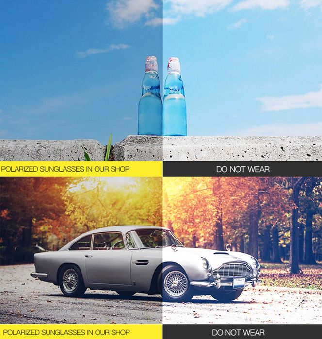 Поляризирани спортни слънчеви очила с UV400 защита