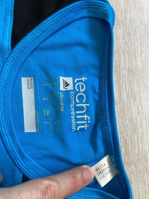 Адидас Adidas Techfit Compression Climalite мъжка тениска размер М