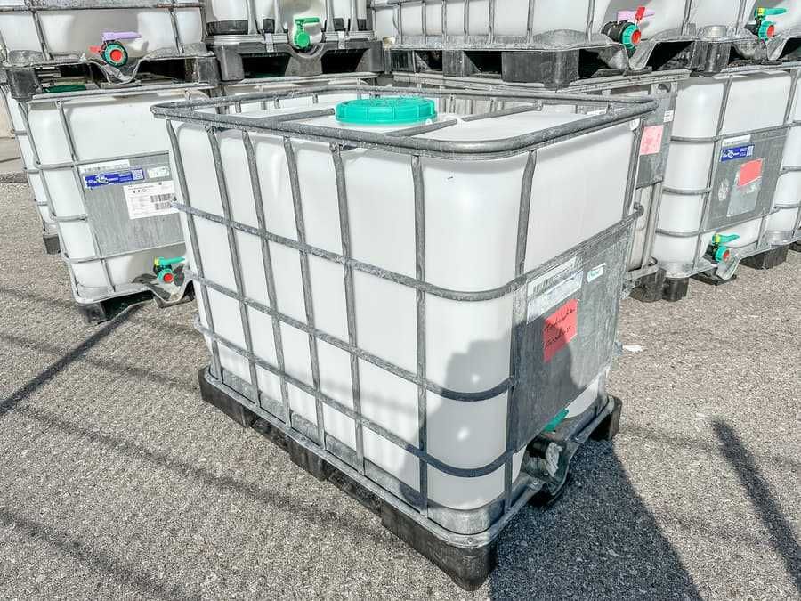 bazin container IBC pentru apa potabila 640-1000 litri