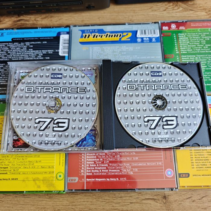 Колекция CD-та – Gary D. D.Trance / D-Techno (оригинали)