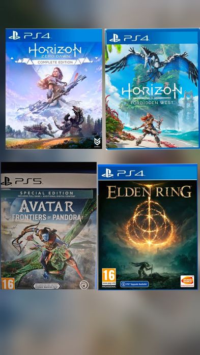 Игры для ps5, ps4