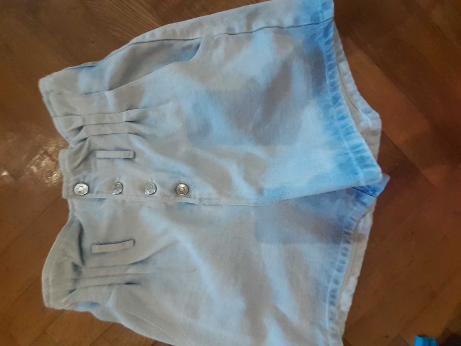 Pantaloni scurți Zara si bluza Massimo Dutti mărime S