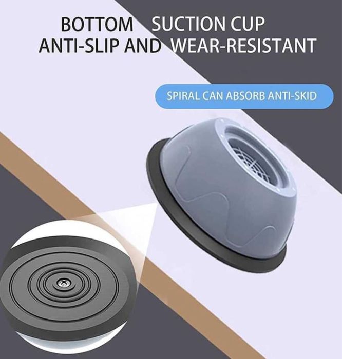 Set 4 suporti anti-vibratii pentru masina de spalat sau uscator rufe
