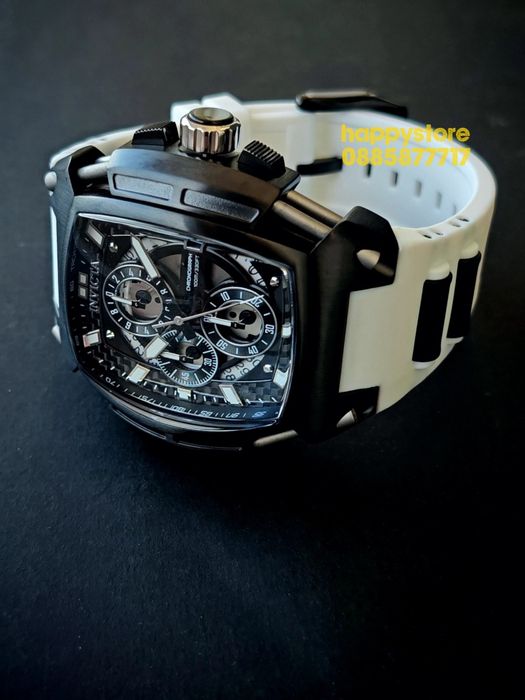 INVICTA Diablo White/Black 53 mm, Инвикта нов ръчен часовник