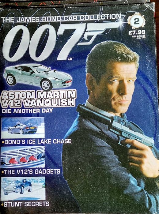 Част от колекцията автомобили на Джеймс Бонд.