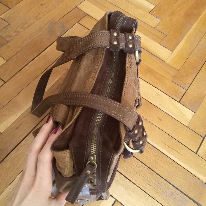 Италианска дамска кожена чанта Pepina