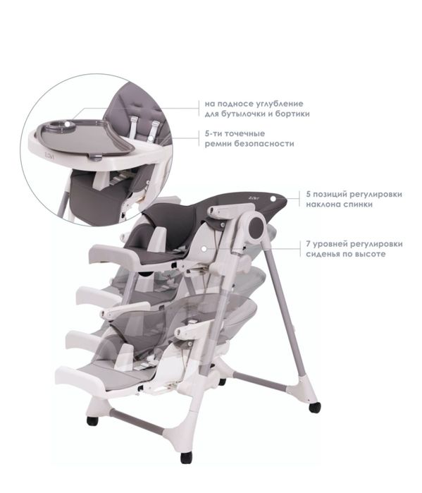Продам очень удобный стульчик для кормления