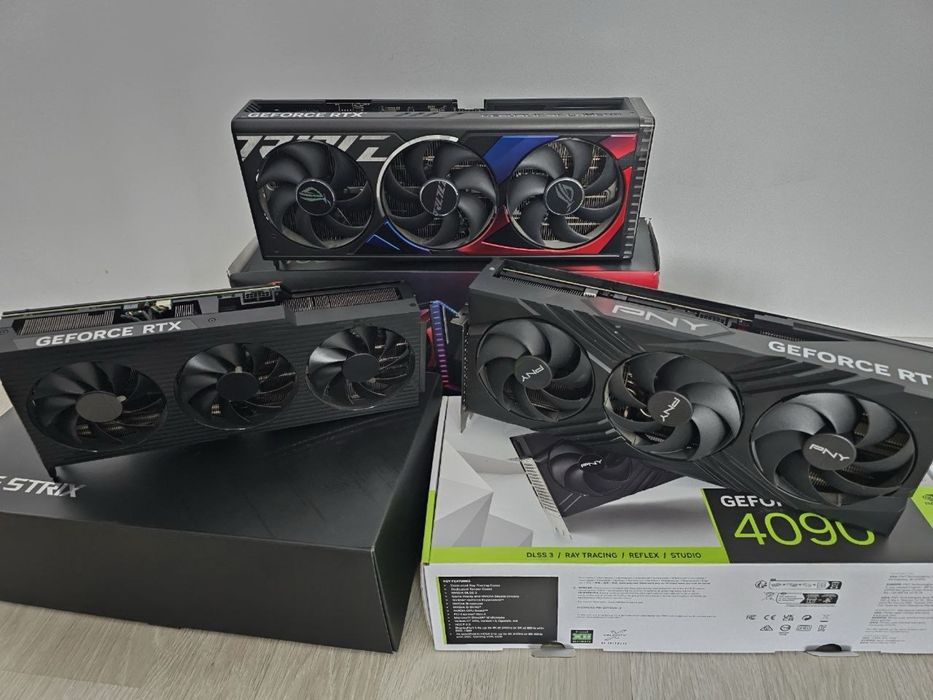 Placi video Nvidia  RTX 4090 ASUS / PNY / GIGABYTE ca noi