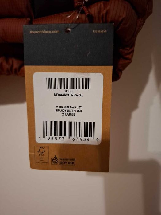 The North Face Giaca barbat Diablo Cod NF0A4M9JWEW-XL