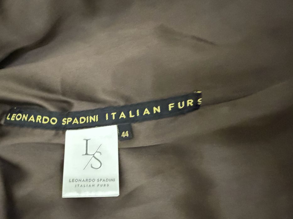 Жилет соболь Leonardo Spadini