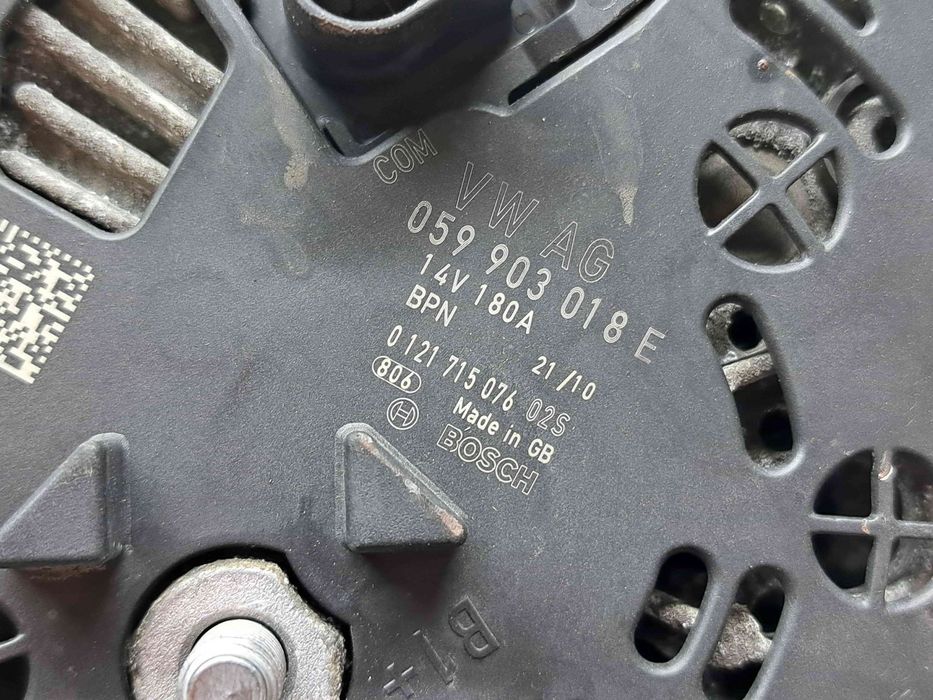 Alternator  AUDI A6 (4F2, C6) [Fabr 2004-2010] 059903018E 3.0 TDI CJGA