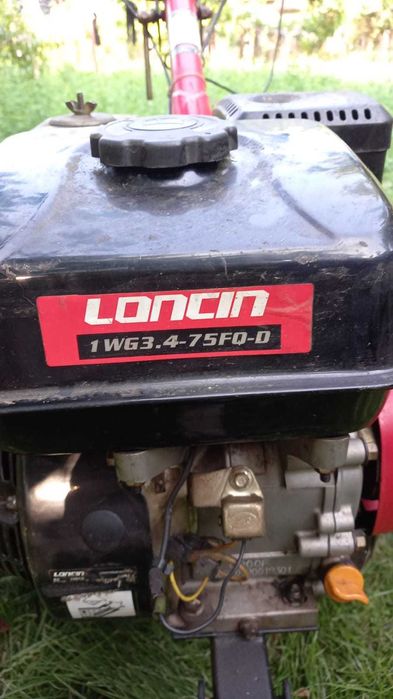 Motocultor + plug LONCIN 1WG3.4-75FQ-D,
