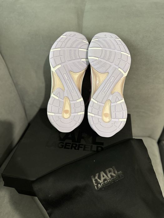 Велурени обувки Karl Lagerfeld LUX FINESSE