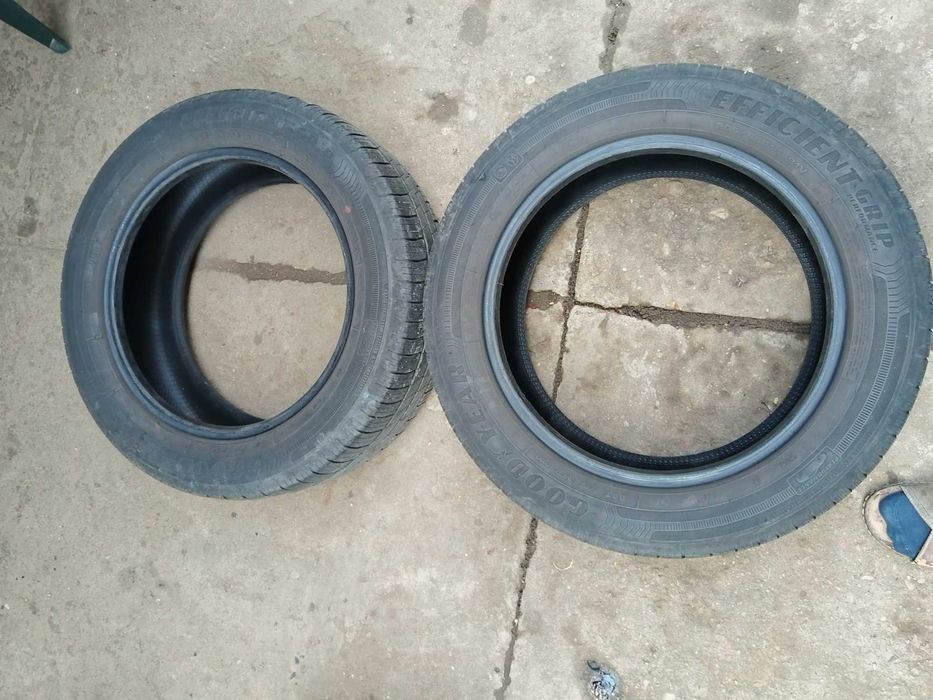 Vând anvelope vară Goodyear 205/55/16, DOT 2020