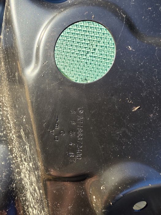 Mercedes benz CLA w118 19- заден десен панел калник