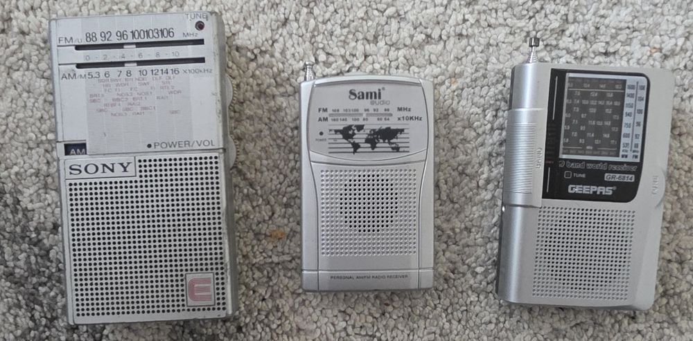 Radio Digital Analogic Sony, Akai, Grundig etc