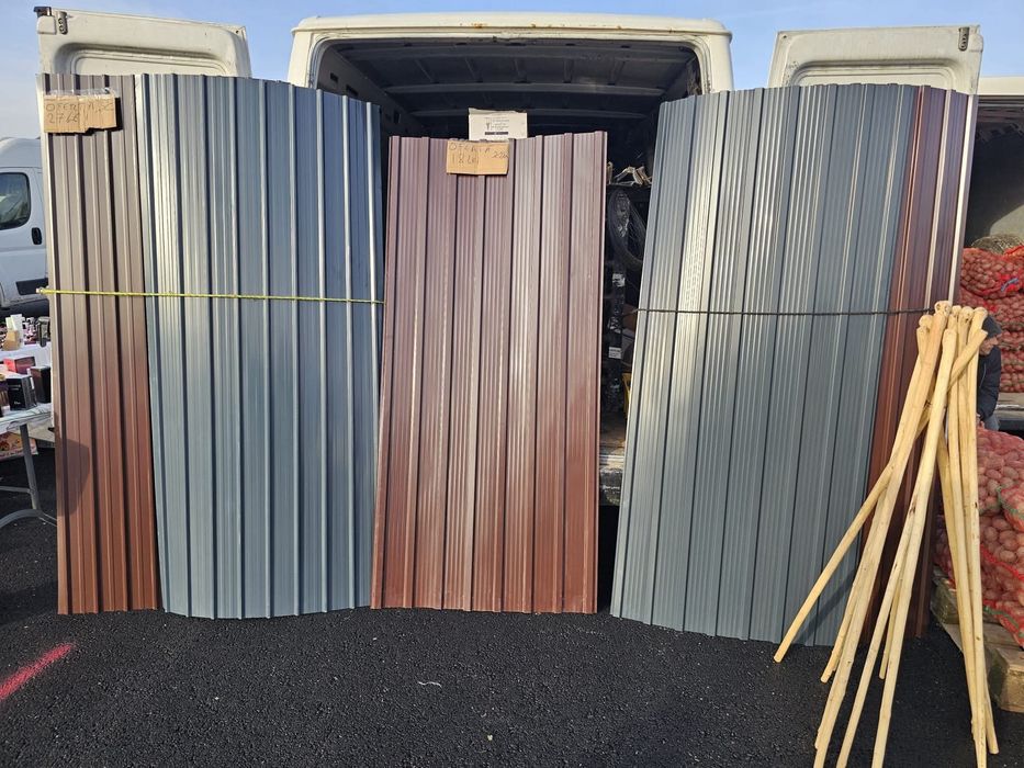 Vand  tabla cutata H35 H12 T10 6.20m x 1.10m  0.5mm grosime