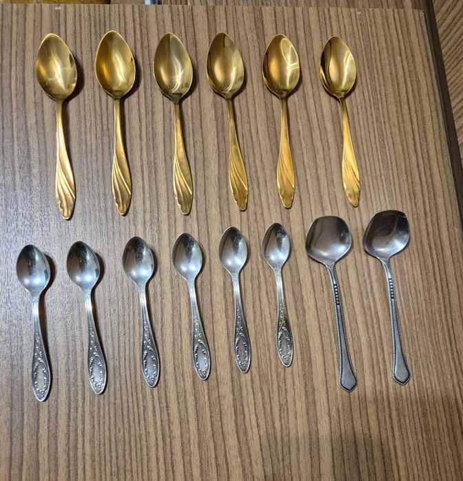 Продаются советские мельхиоровые столовые приборы. Новые.