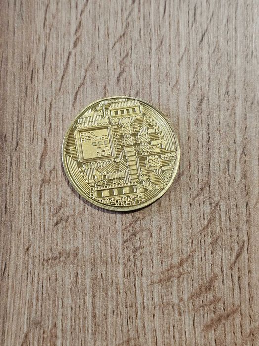 Биткойн монета | Bitcoin | сувенирна колекционерска декоративна|позлатени/посребрени монети| подарък