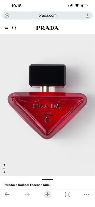 Parfum PRADA Paradoxe - Radical Essence 50ml, nou, sigilat