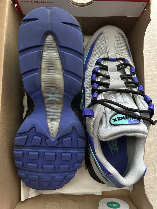 Airmax 95 light blue grey