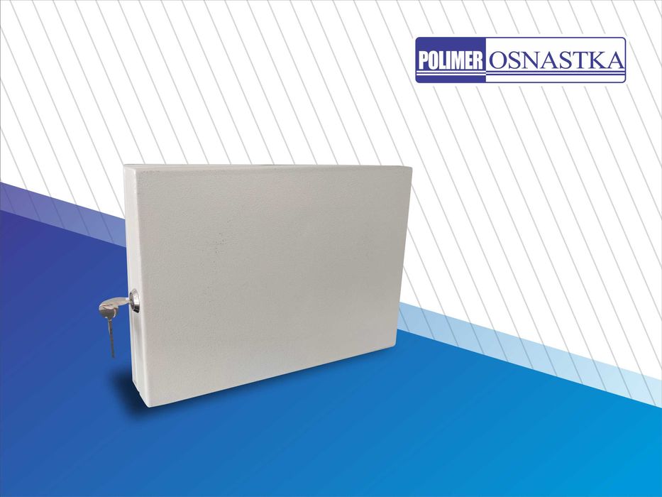 Металлический шкаф для ключей, на 40 ключей, 210х325х70 мм